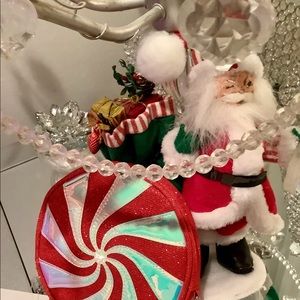 Adorable Christmas bundle Santa winking